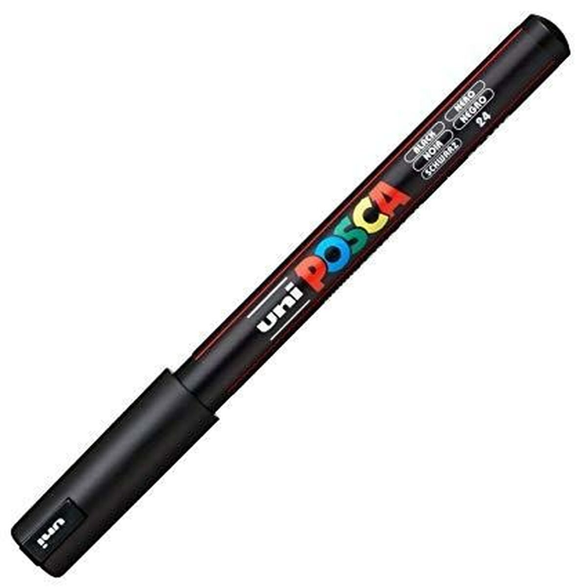 Cariocă POSCA PC-1MR Negru (6 Unități) - Birou și papetărie, Pixuri, creioane și articole de scris