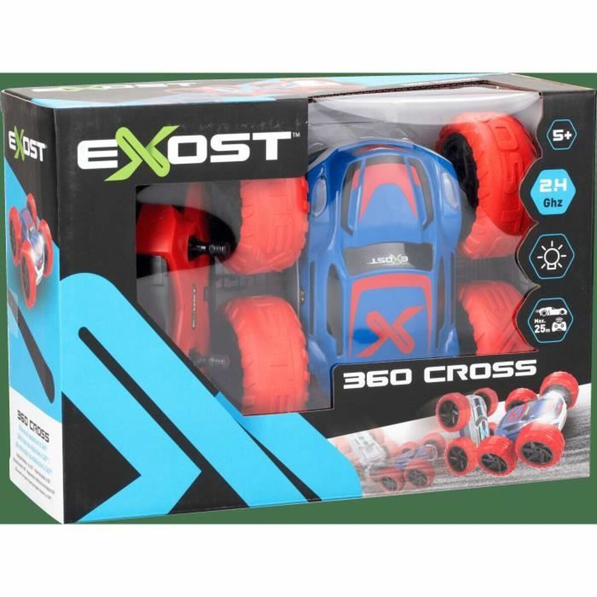 Mașină Radio Control Exost Gri Roșu - Jucarii si jocuri, Vehicule
