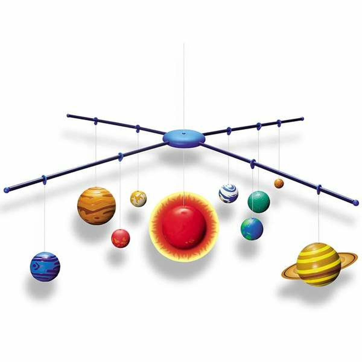 Joc Educativ Hape Kit sistema solare rotante in 3D 37,3 x 28,3 x 6,5 cm - Jucarii si jocuri, Jocuri și accesorii