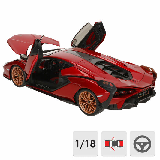 Mașină Bburago GT-Lamborghini Sian FKP 37 1:18 - Jucarii si jocuri, Vehicule