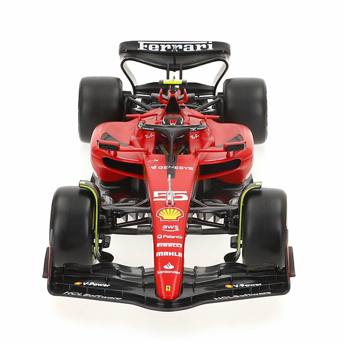 Mașină Bburago Ferrari F1 Racing SF23 #55 C 1:18 - Jucarii si jocuri, Vehicule