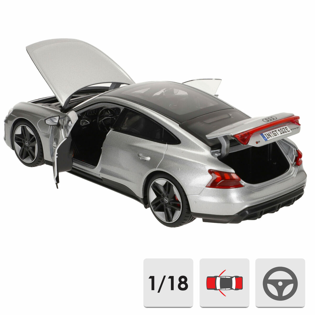 Mașină Bburago GT-Audi RS E-TRON GT 2022 1:18 - Jucarii si jocuri, Vehicule