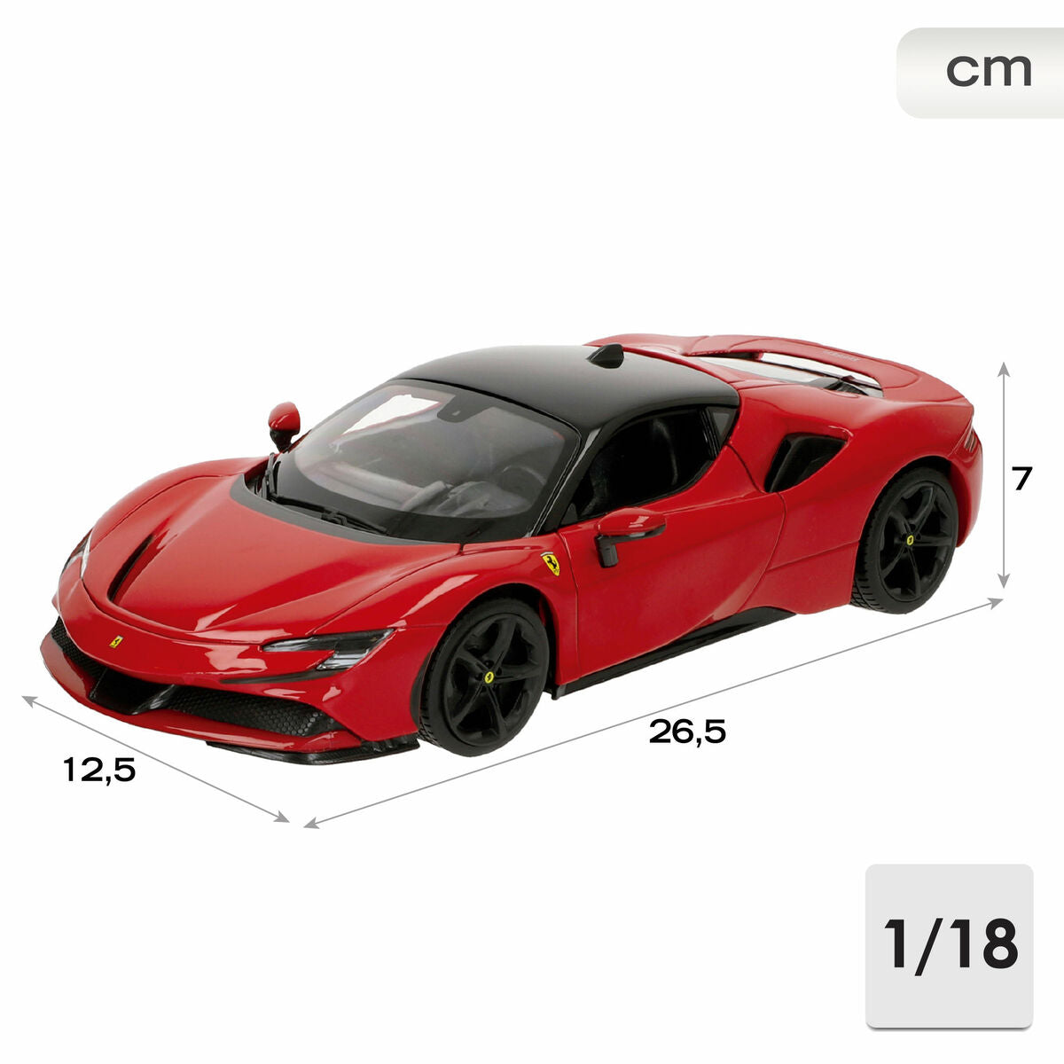 Mașină Bburago Ferrari SF90 Stradale 1:18 - Jucarii si jocuri, Vehicule