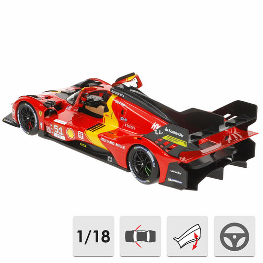 Mașină Bburago Ferrari Racing 499 LMH #51 1:18 - Jucarii si jocuri, Vehicule