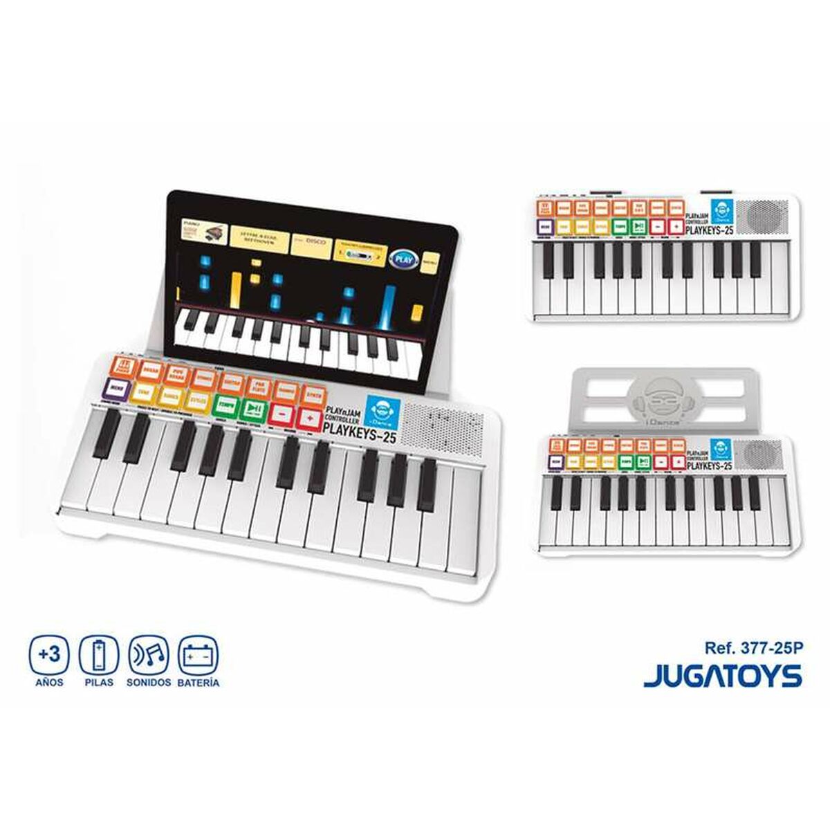 Controller/Mini Pian Electronic iDance PLAYKEYS-25, 25 Clape, Funcție de Joc Educativ, 3+ Ani - Jucarii si jocuri, Păpuși și accesorii