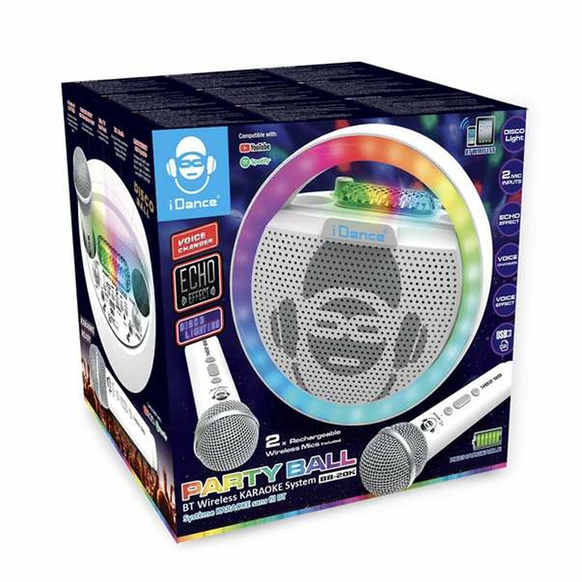Difuzor cu Microfon Karaoke - Jucarii si jocuri, Jucării electronice