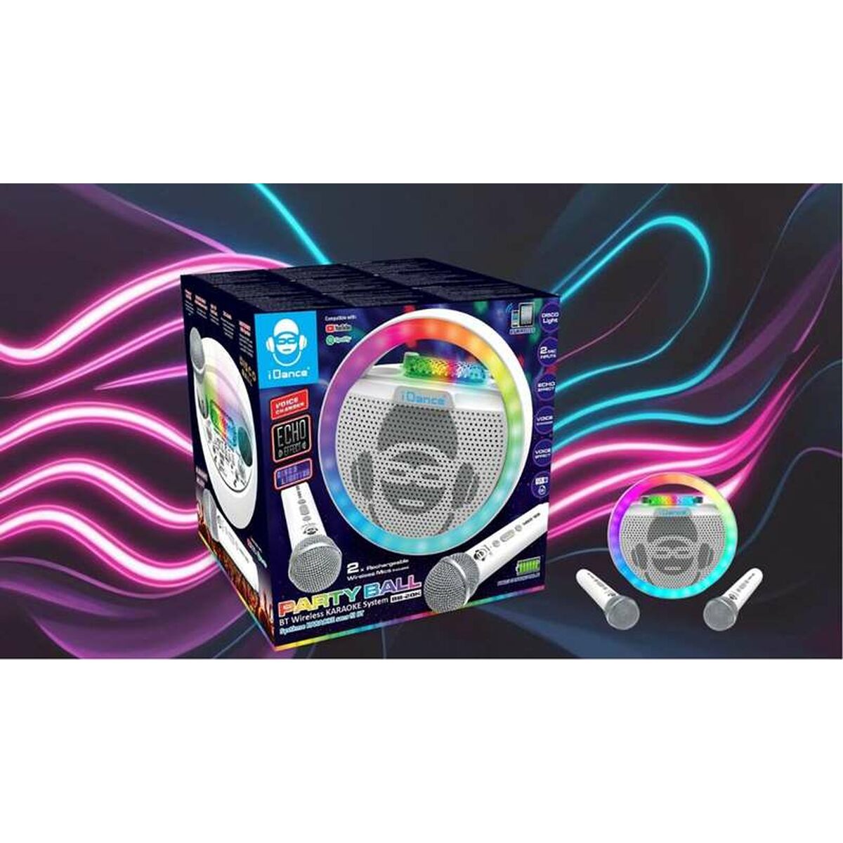 Difuzor cu Microfon Karaoke - Jucarii si jocuri, Jucării electronice