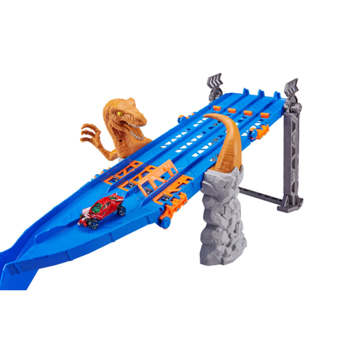 Pistă de Curse Zuru Metal Machines 4-Lane Raptor Attack 70 x 11 x 30 cm - Jucarii si jocuri, Vehicule
