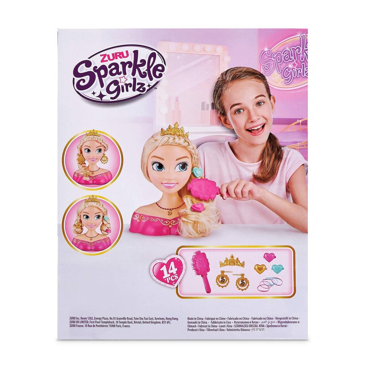 Păpușă pentru coafat Sparkle Girlz 23 cm - Jucarii si jocuri, Păpuși și accesorii