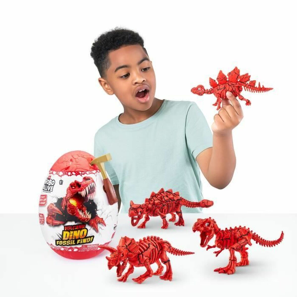 Dinozaur Zuru ROBO ALIVE Volcano Fossil Find S2 - Jucarii si jocuri, Păpuși și figurine