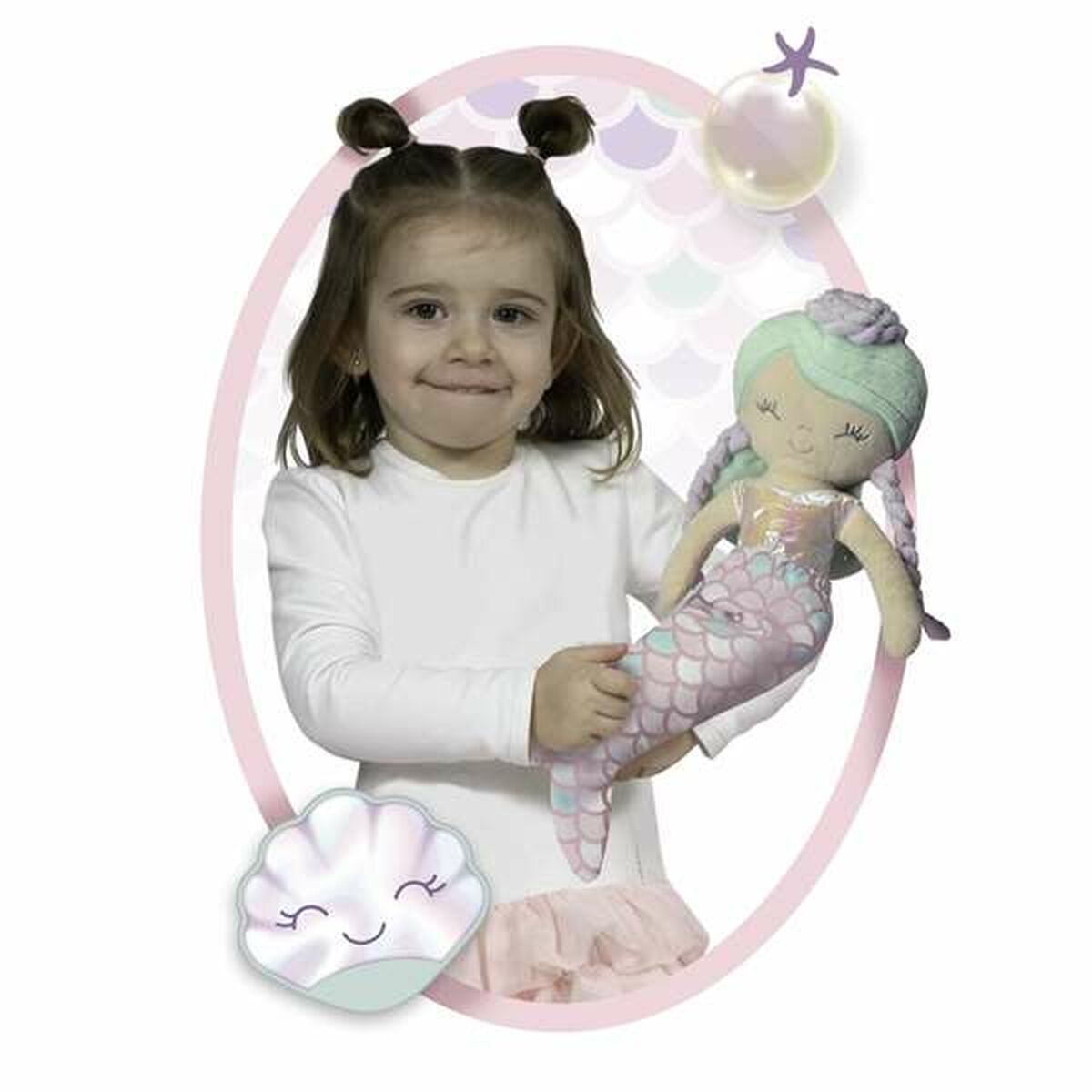 Păpușă din Cârpe Decuevas Ocean Fantasy 36 cm - Jucarii si jocuri, Păpuși și accesorii