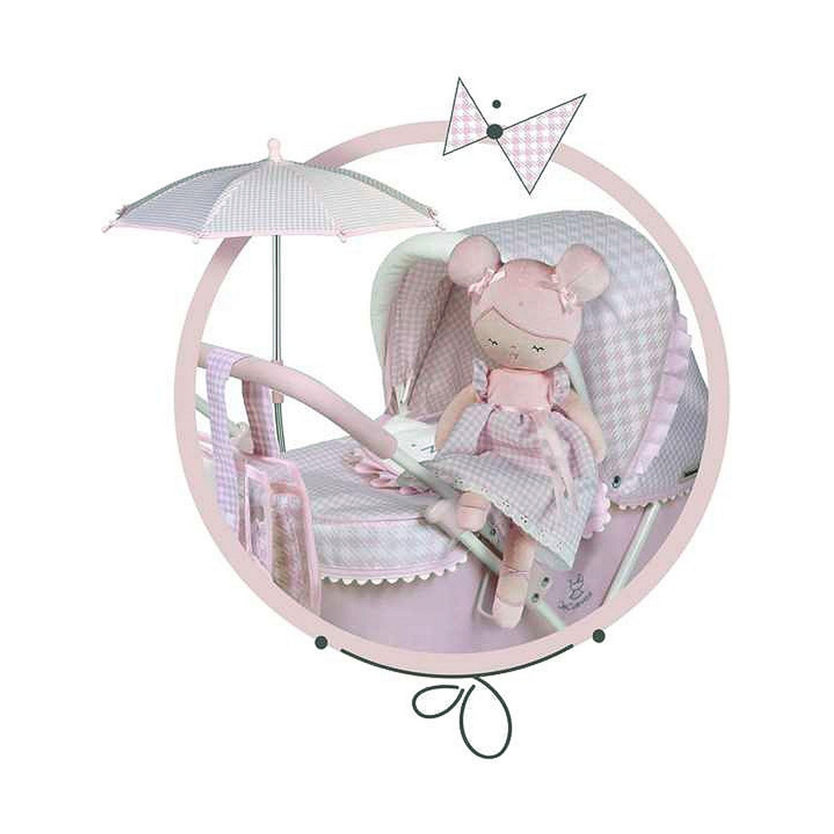 Păpușă din Cârpe Decuevas Niza Husă convertibilă în pătuț 36 cm Jucărie de Pluș - Jucarii si jocuri, Păpuși și accesorii