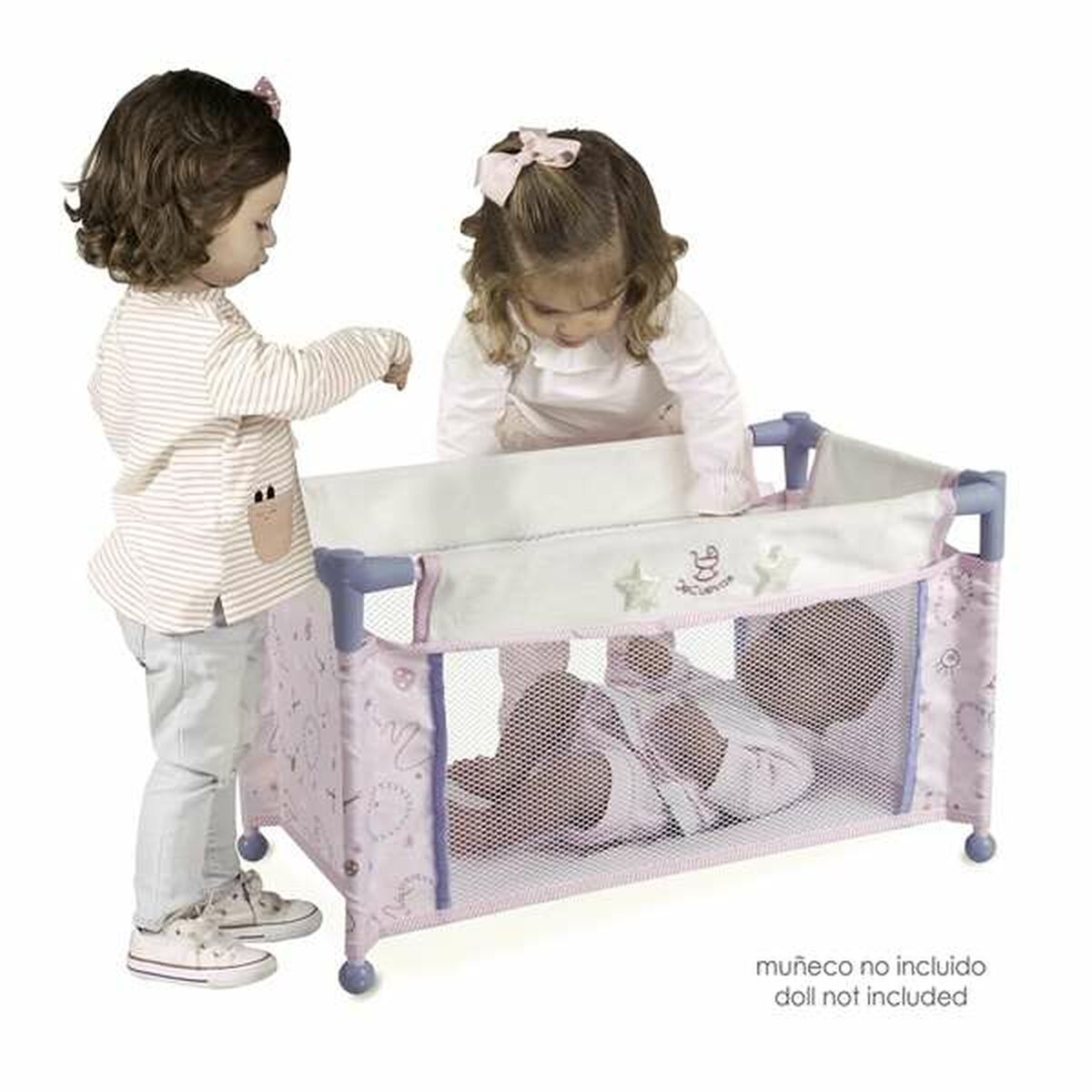 Pătuț pentru Păpuși Decuevas Gals 30 x 29 x 50 cm - Jucarii si jocuri, Păpuși și accesorii