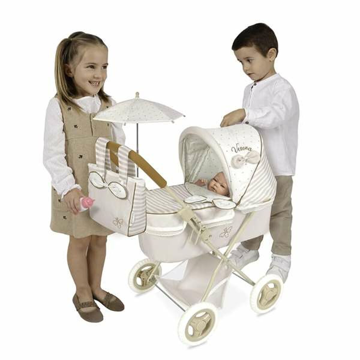 Cărucior pentru Păpuși Decuevas Verona 38 x 65 x 60 cm - Jucarii si jocuri, Păpuși și accesorii