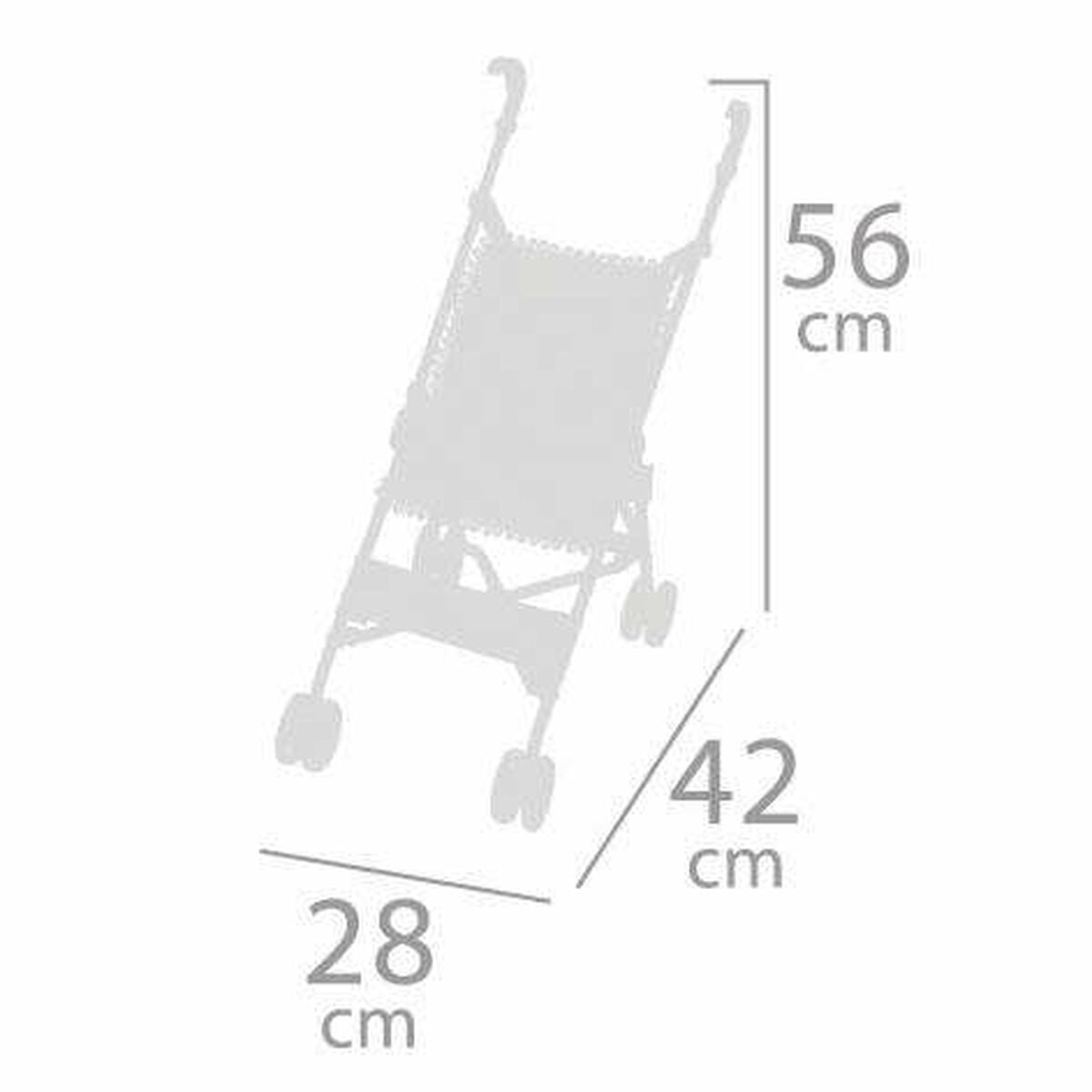 Cărucior pentru Păpuși Decuevas Verona 28 x 42 x 56 cm - Jucarii si jocuri, Păpuși și accesorii