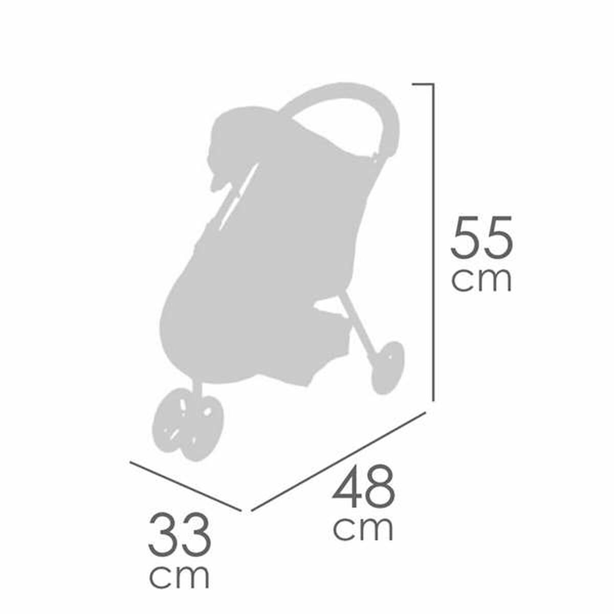 Cărucior pentru Păpuși Decuevas Gala 33 x 48 x 55 cm Liliachiu 50 cm - Jucarii si jocuri, Păpuși și accesorii