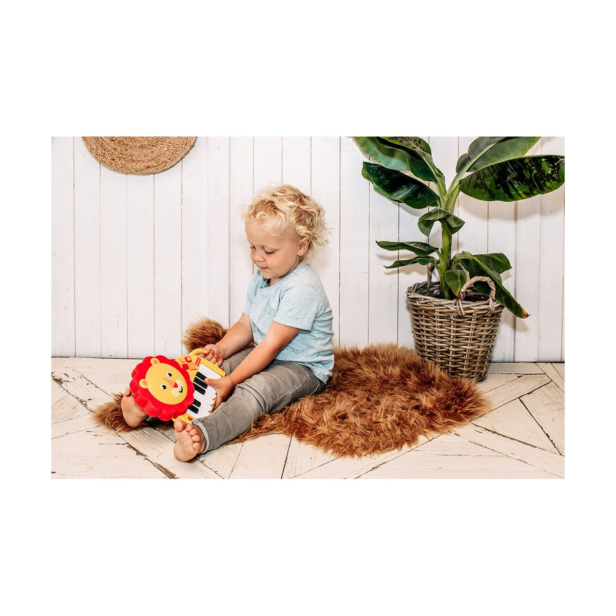 Joc Educativ Învăț cu Pianul Fisher Price Fisher Price Leu - Jucarii si jocuri, Instrumente muzicale pentru copii