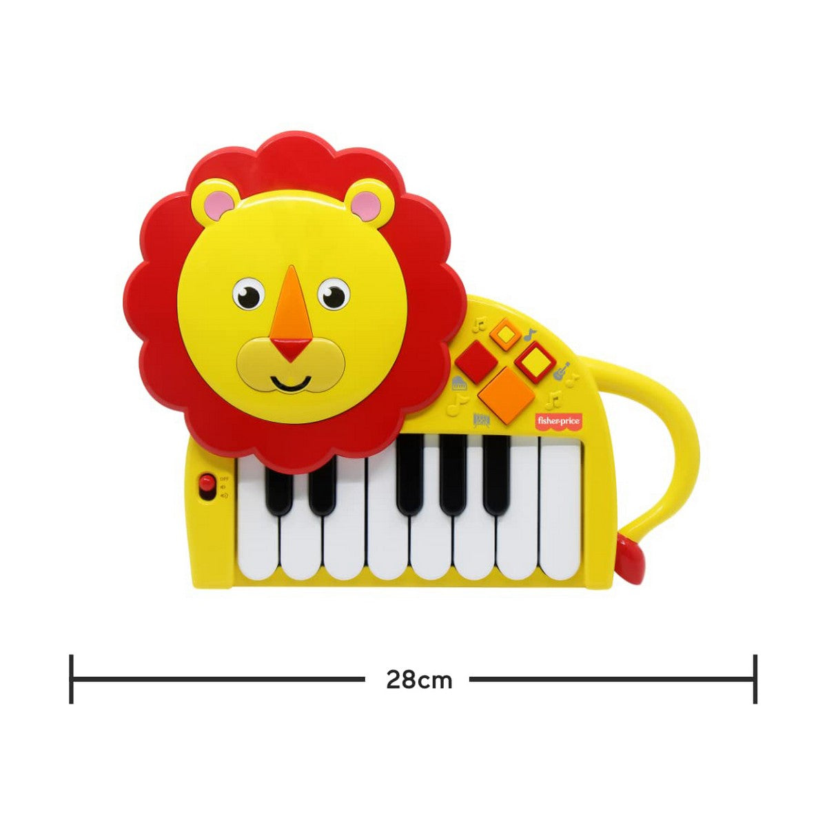 Joc Educativ Învăț cu Pianul Fisher Price Fisher Price Leu - Jucarii si jocuri, Instrumente muzicale pentru copii