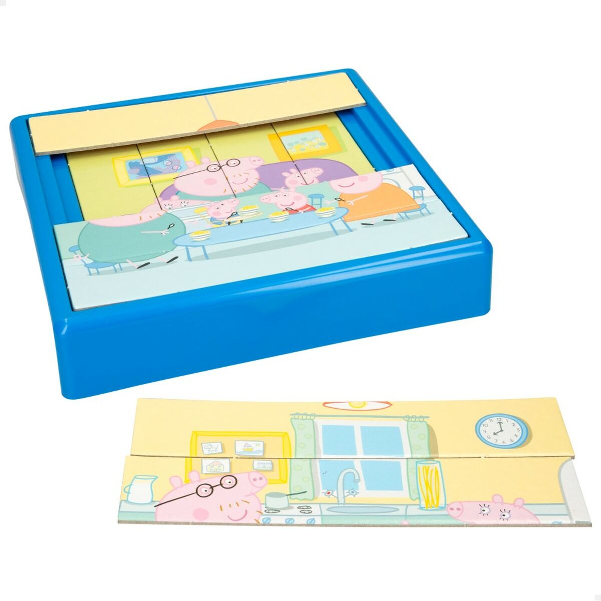 Puzzle pentru Copii Peppa Pig 25 Piese 19 x 4 x 19 cm (6 Unități) - Jucarii si jocuri, Păpuși și accesorii