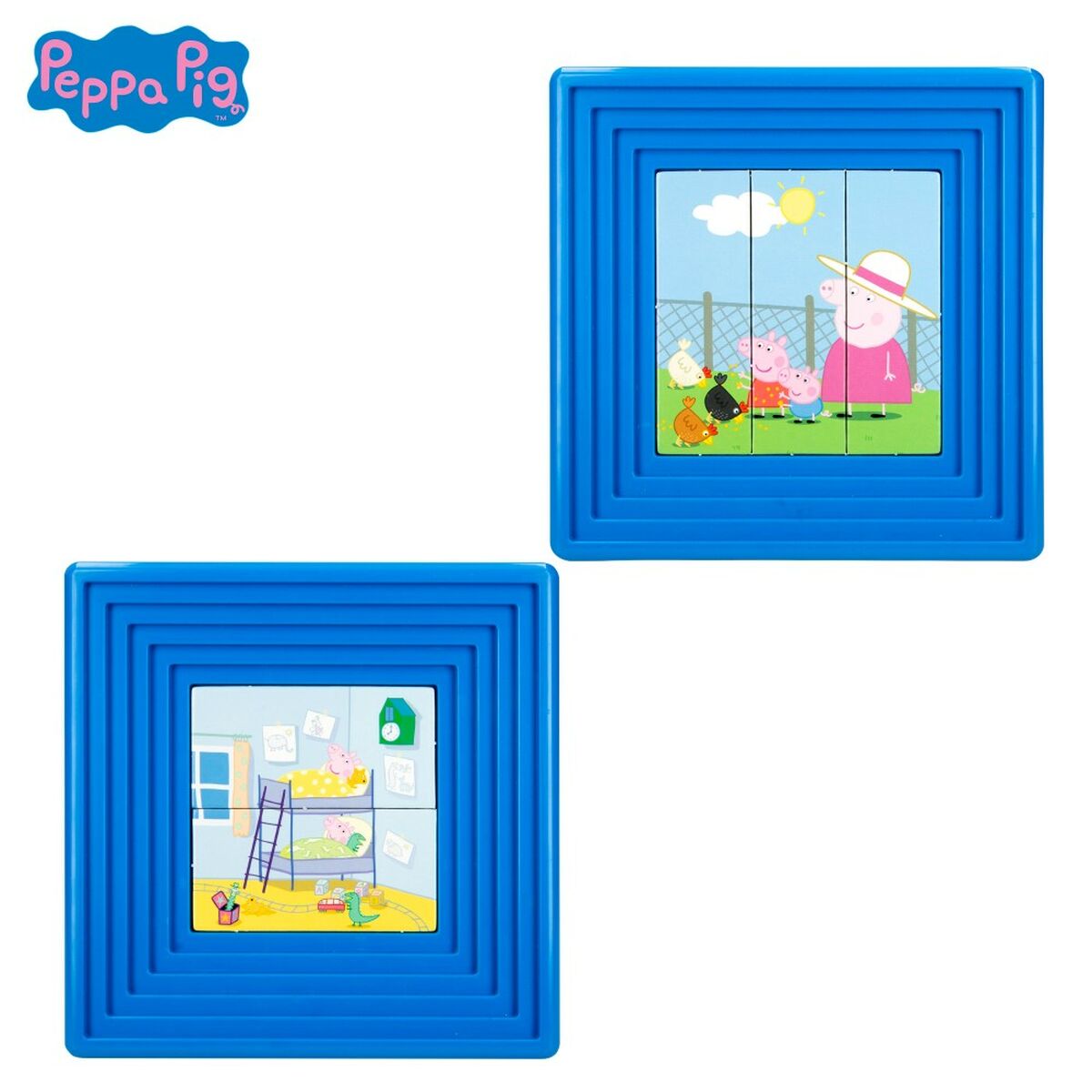Puzzle pentru Copii Peppa Pig 25 Piese 19 x 4 x 19 cm (6 Unități) - Jucarii si jocuri, Păpuși și accesorii