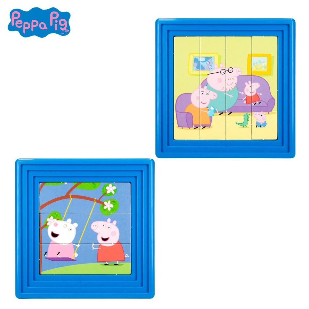 Puzzle pentru Copii Peppa Pig 25 Piese 19 x 4 x 19 cm (6 Unități) - Jucarii si jocuri, Păpuși și accesorii