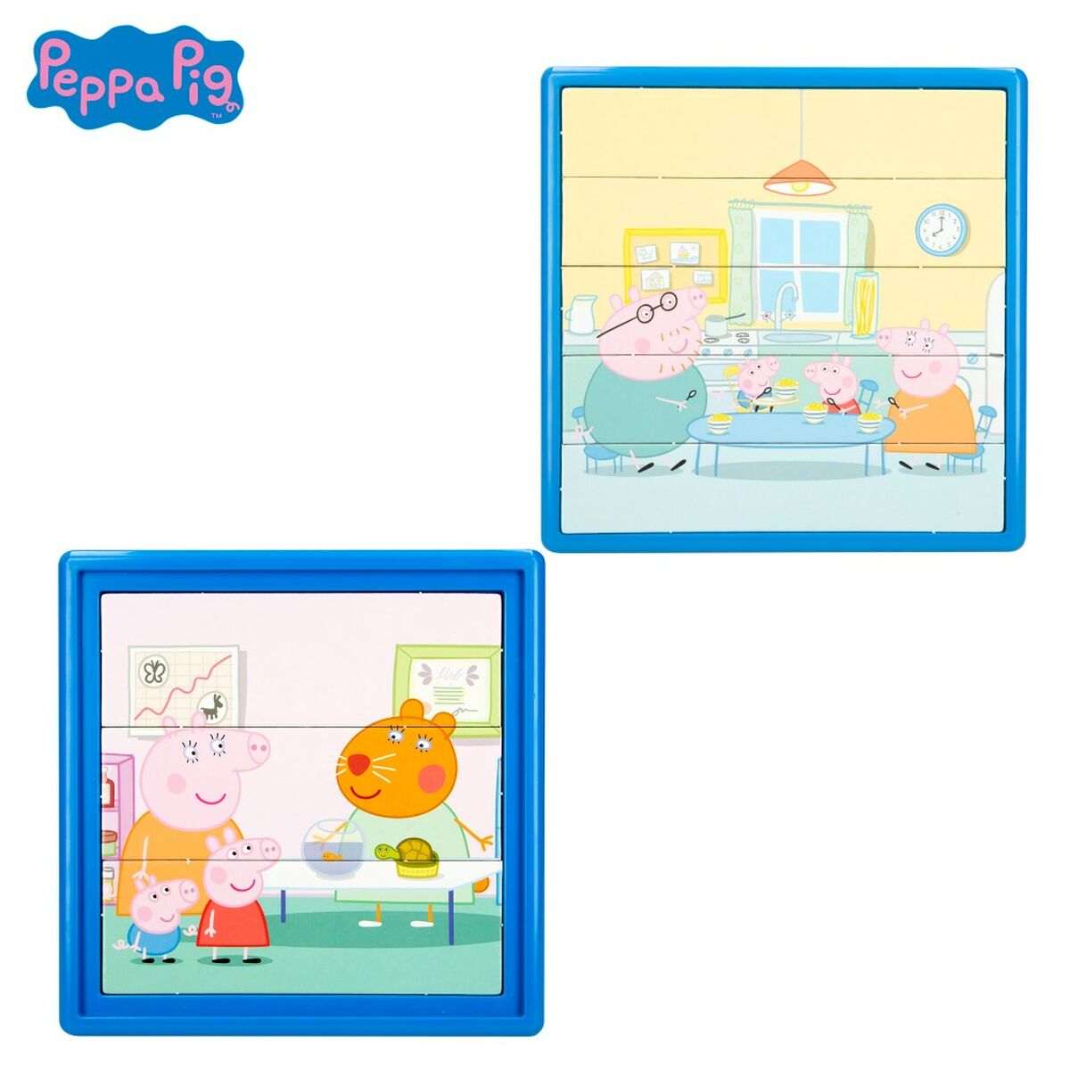 Puzzle pentru Copii Peppa Pig 25 Piese 19 x 4 x 19 cm (6 Unități) - Jucarii si jocuri, Păpuși și accesorii