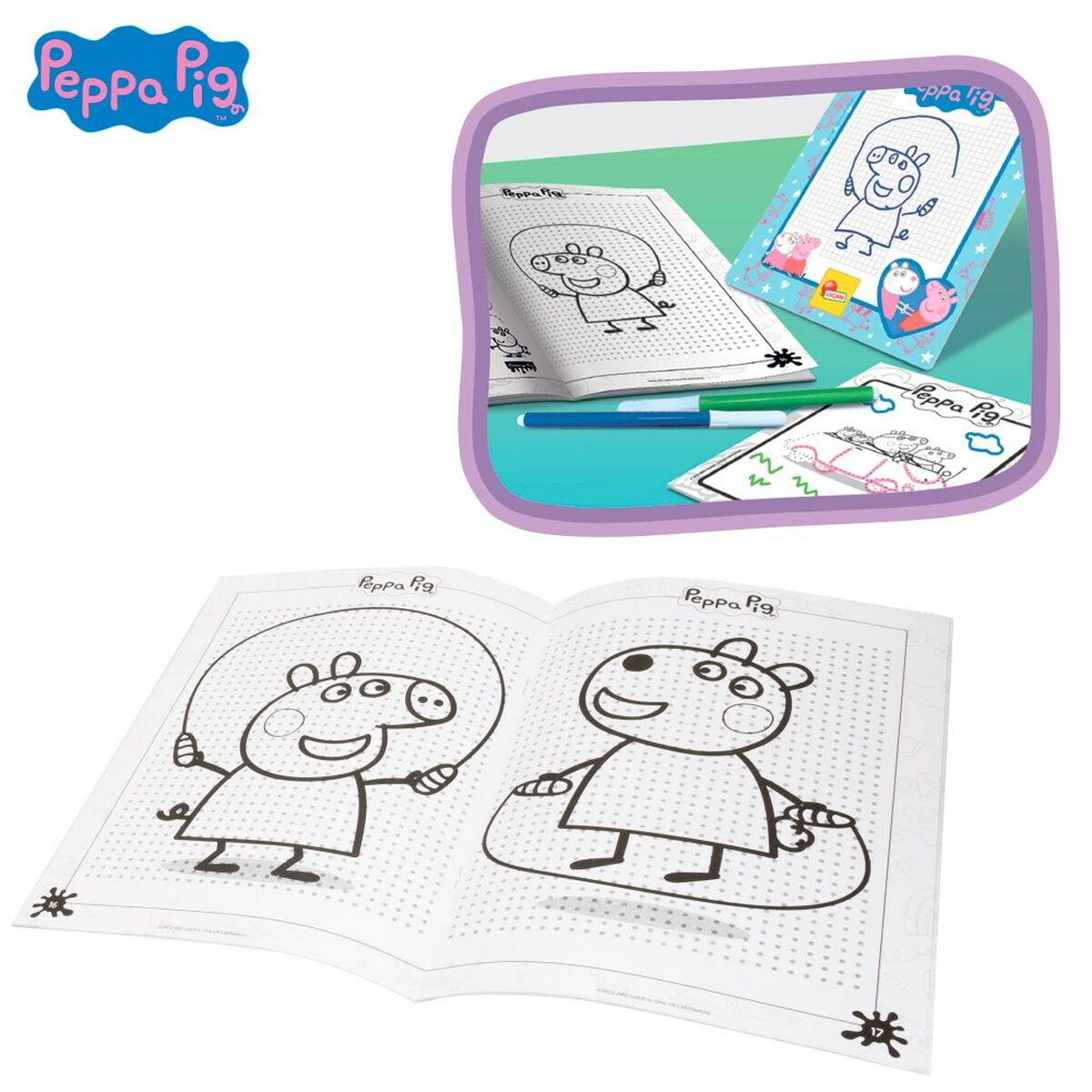 Joc Educativ Peppa Pig 23 x 31 x 9 cm (6 Unități) - Jucarii si jocuri, Jocuri și accesorii