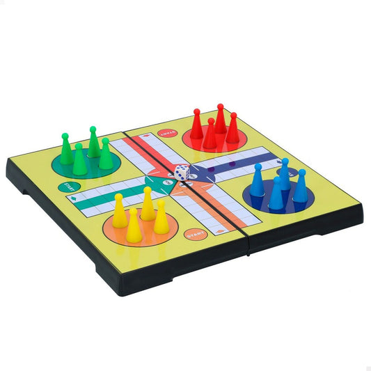 Parchis Colorbaby 20 x 2 x 20 cm (18 Piese) (12 Unități) Magnetic Călătorii - Jucarii si jocuri, Jocuri și accesorii