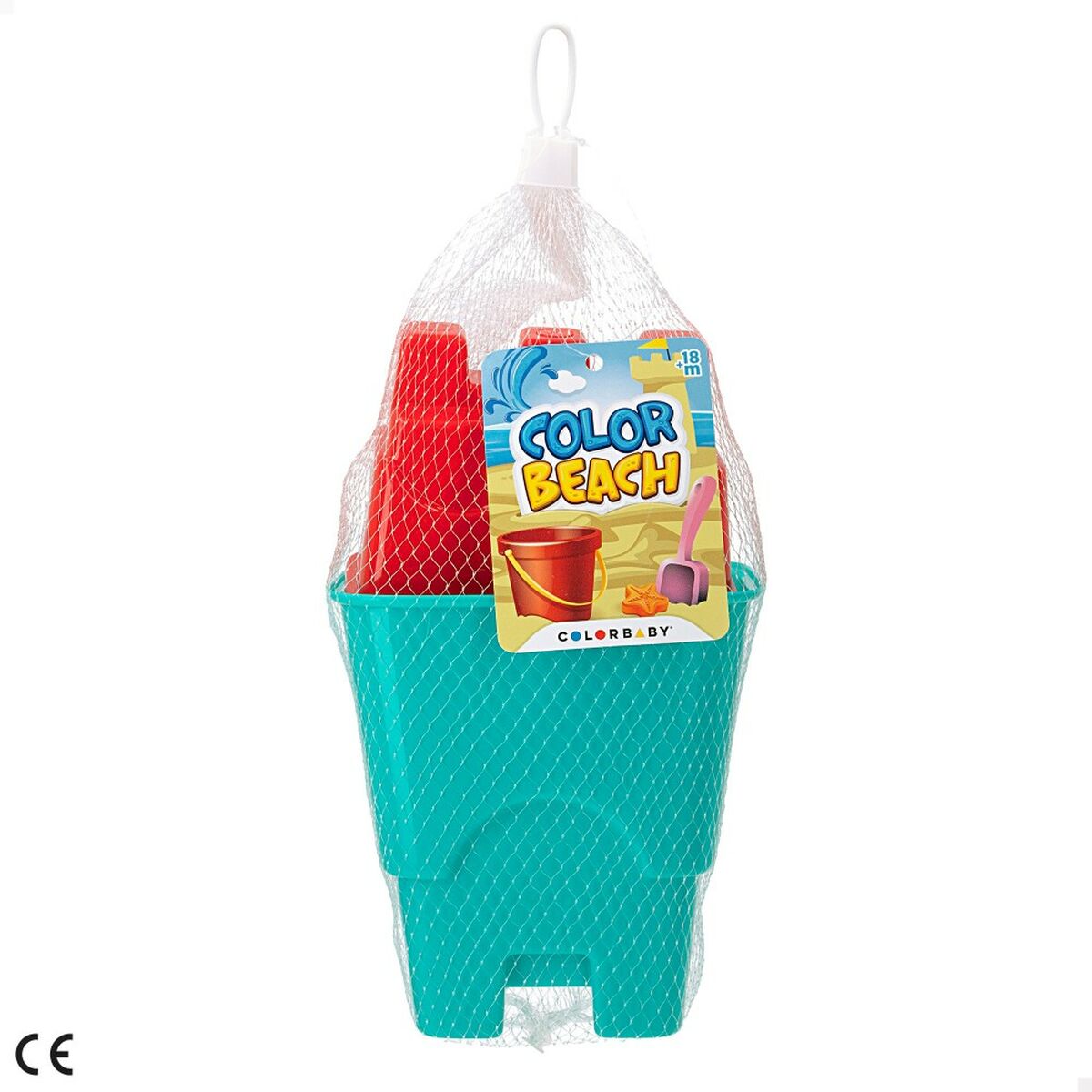 Set de jucării de plajă Colorbaby 3 Piese (24 Unități) - Jucarii si jocuri, În aer liber și sport