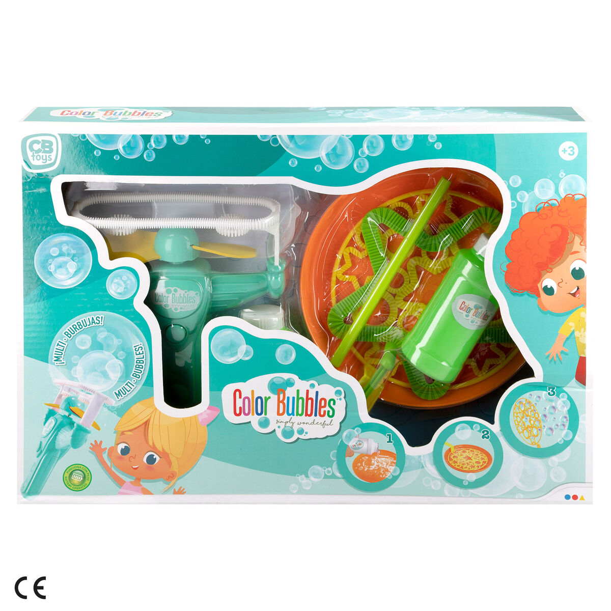 Joc cu Baloane de Săpun Colorbaby 15 x 16 x 5 cm (6 Unități) - Jucarii si jocuri, În aer liber și sport