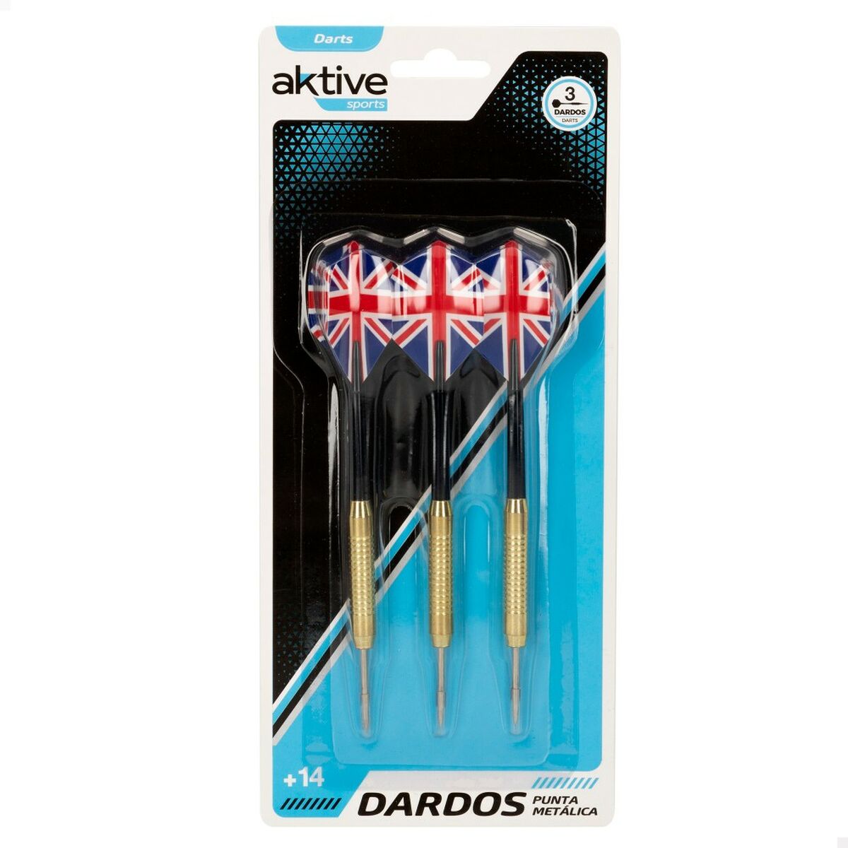 Darts Aktive Metal 3 Piese 24 Unități - Sport și în aer liber, Darts și ținte