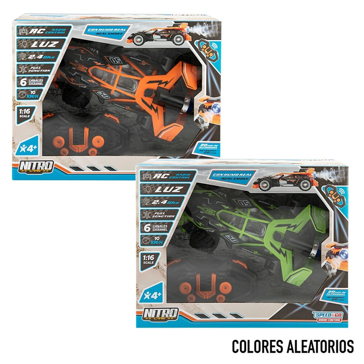 Mașină Radio Control Speed & Go 1:16 (2 Unități) - Jucarii si jocuri, Vehicule