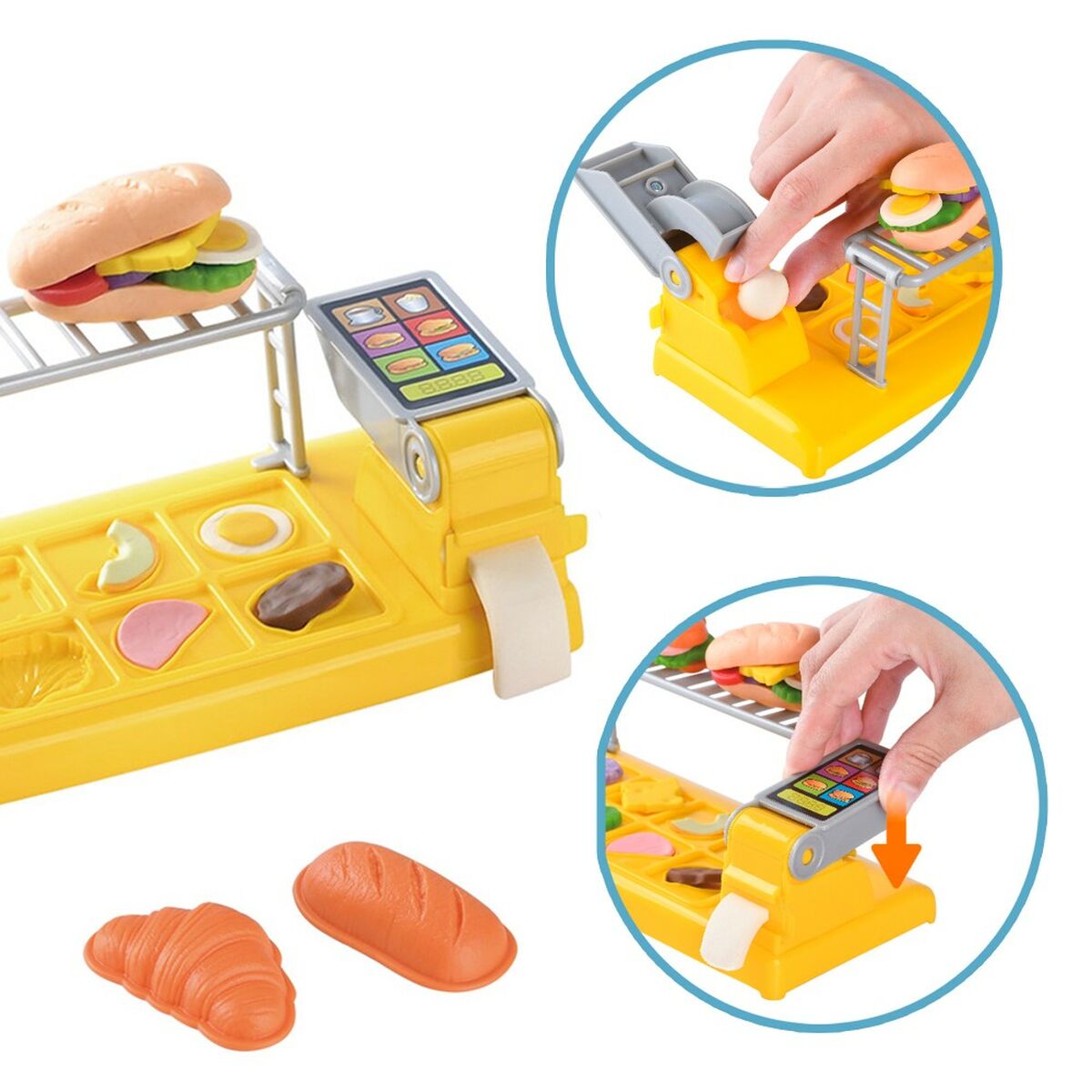 Joc Creativ de Plastilină PlayGo (2 Unități) Cafetieră - Jucarii si jocuri, Activități creative