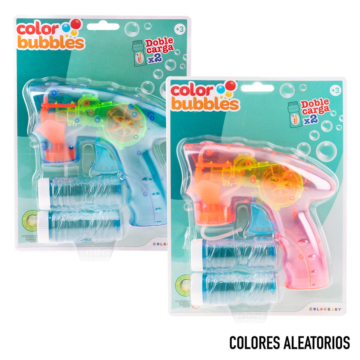 Joc cu Baloane de Săpun Colorbaby 15 x 15,5 x 5,7 cm (12 Unități) - Jucarii si jocuri, În aer liber și sport