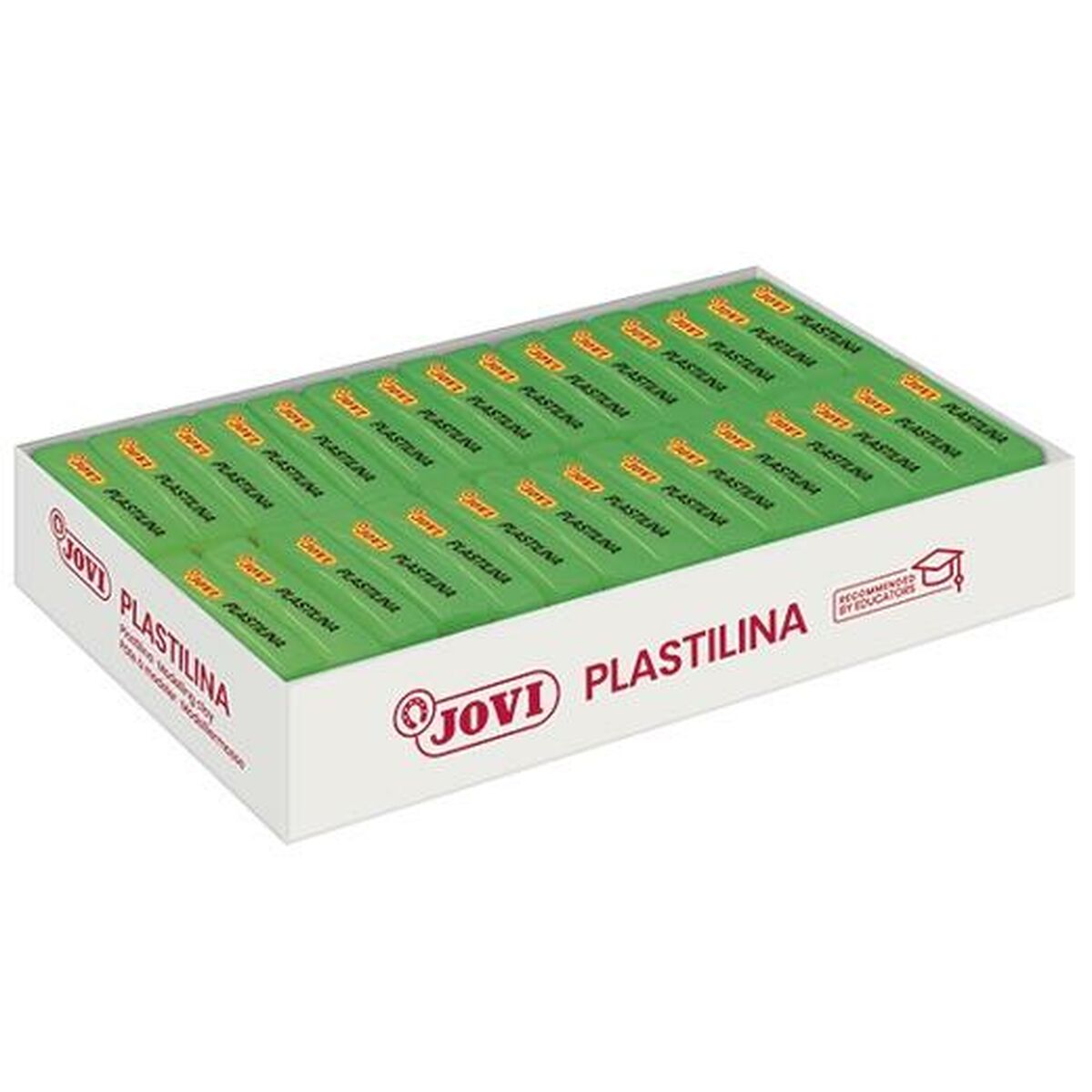 Plastilină Jovi Verde deschis 30 Piese (6 Unități) - Jucarii si jocuri, Activități creative