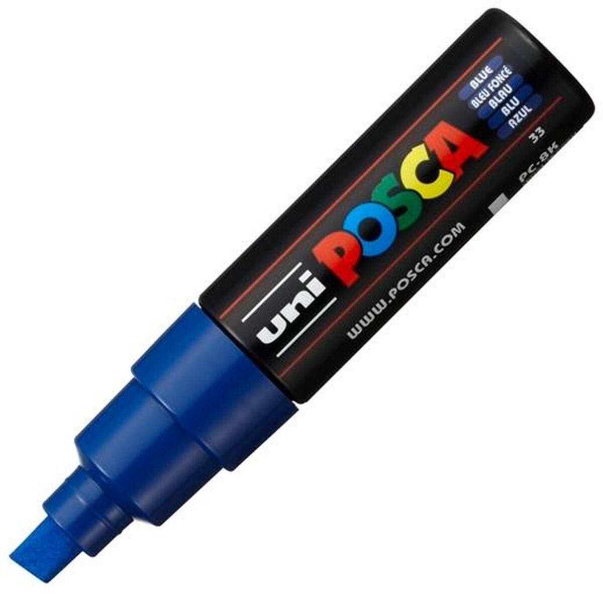 Carioci POSCA PC-8K Albastru (6 Unități) - Birou și papetărie, Pixuri, creioane și articole de scris