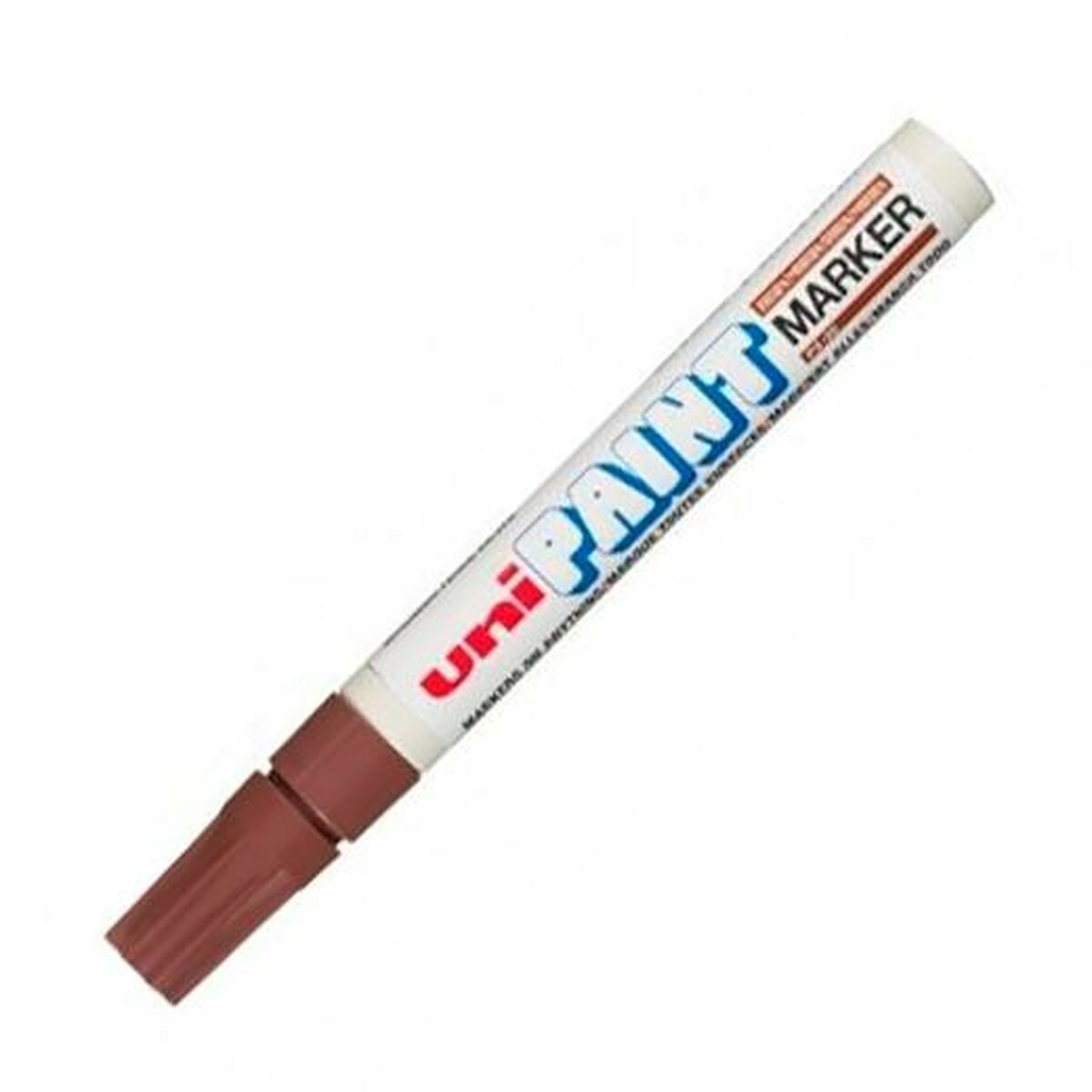 Marker permanent Uni-Ball PX-20 Maro (12 Unități) - Birou și papetărie, Pixuri, creioane și articole de scris