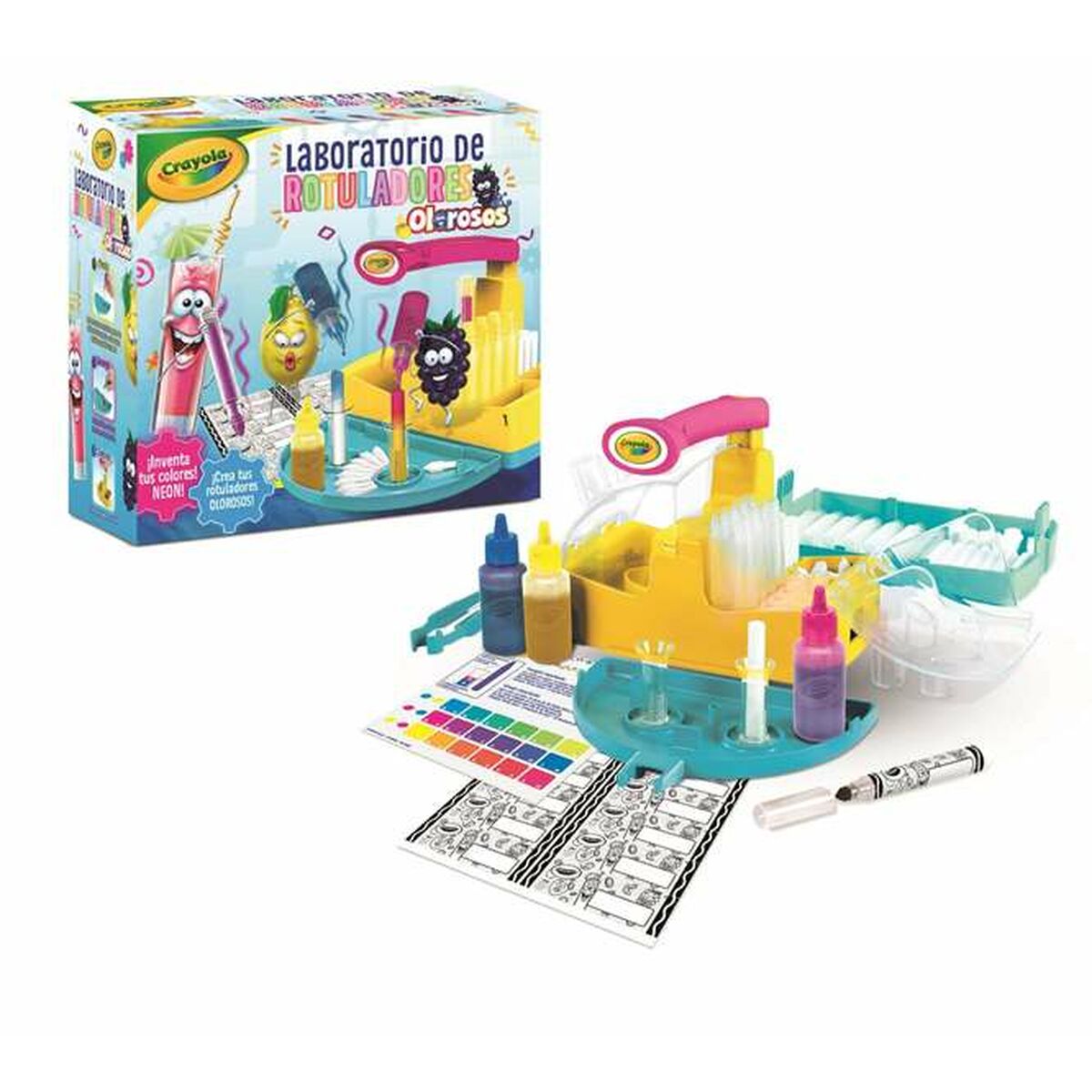 Set pentru desen Crayola - Jucarii si jocuri, Activități creative