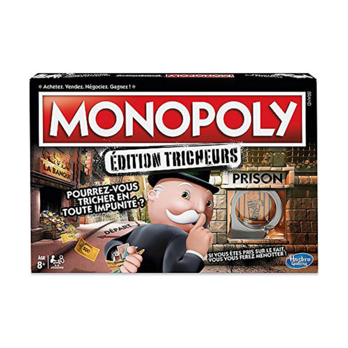 Joc de Masă Tricheurs Monopoly Edition 2018 (FR) Multicolor (Franceză) - Jucarii si jocuri, Jocuri și accesorii