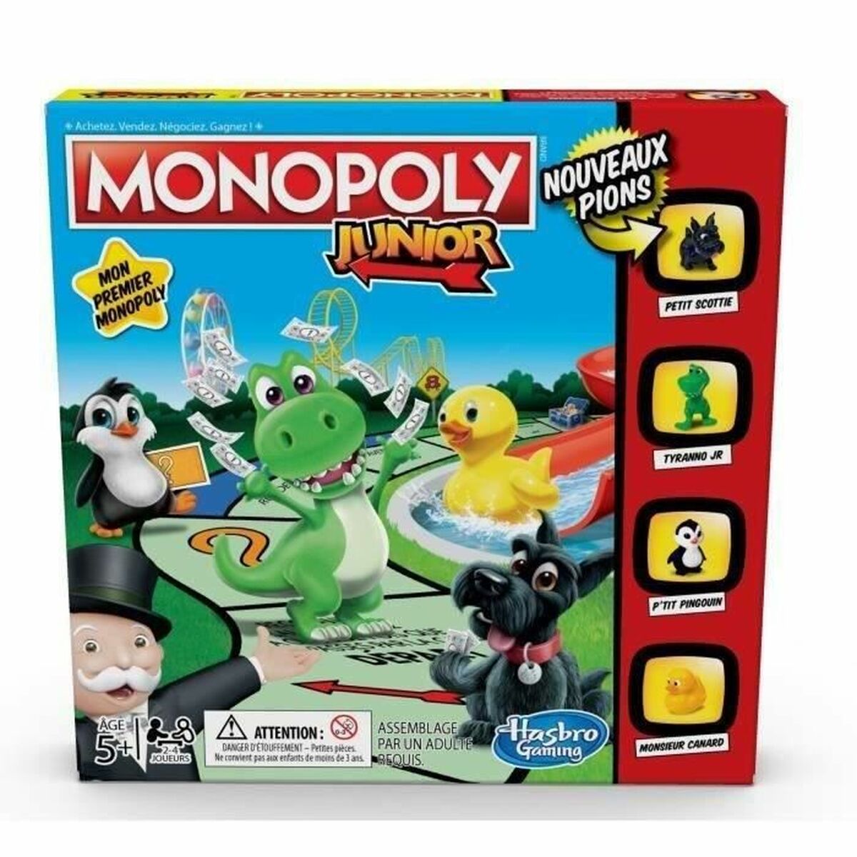 Joc de Masă Monopoly Junior (FR) - Jucarii si jocuri, Jocuri și accesorii