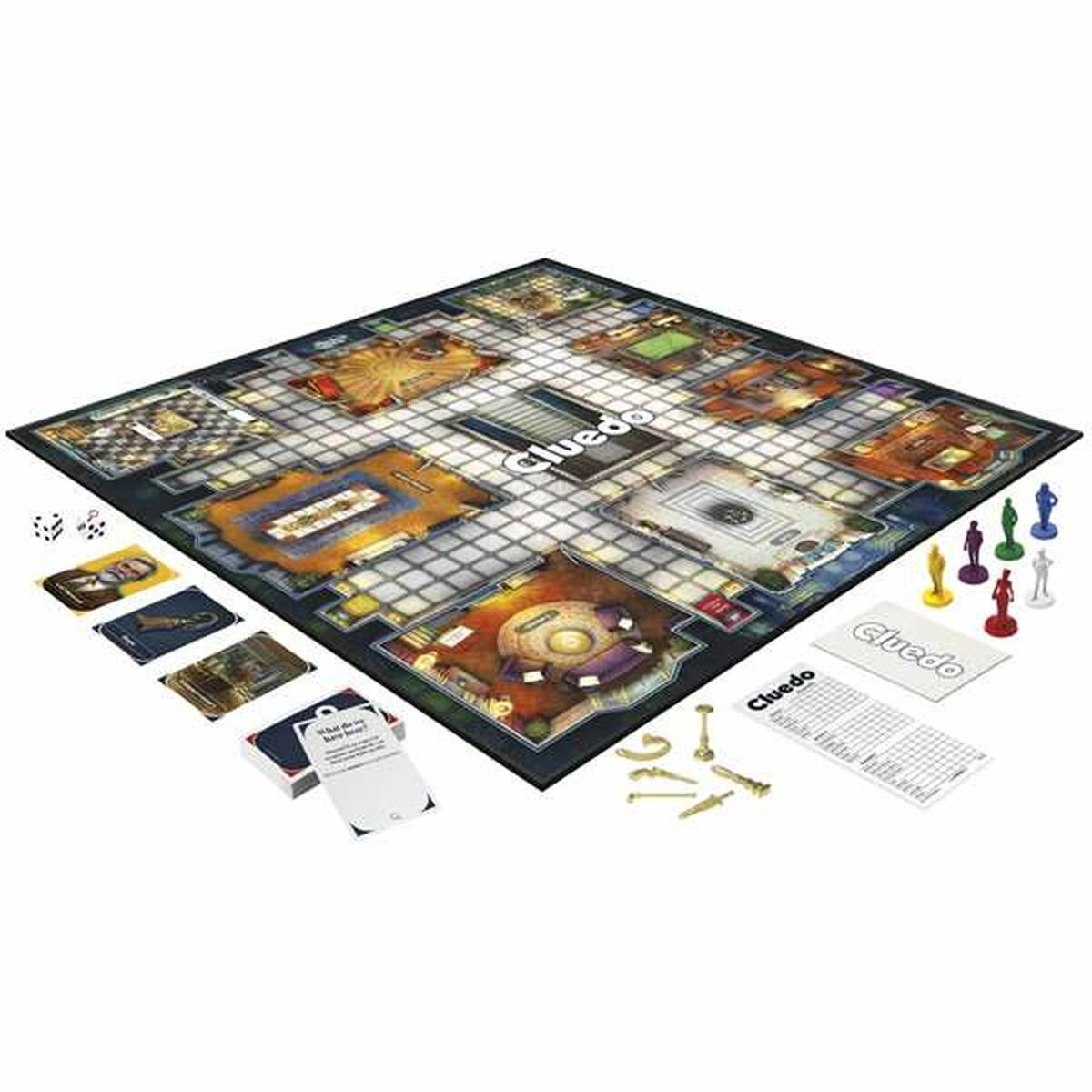 Fișe Hasbro Cluedo - Jucarii si jocuri, Jocuri și accesorii