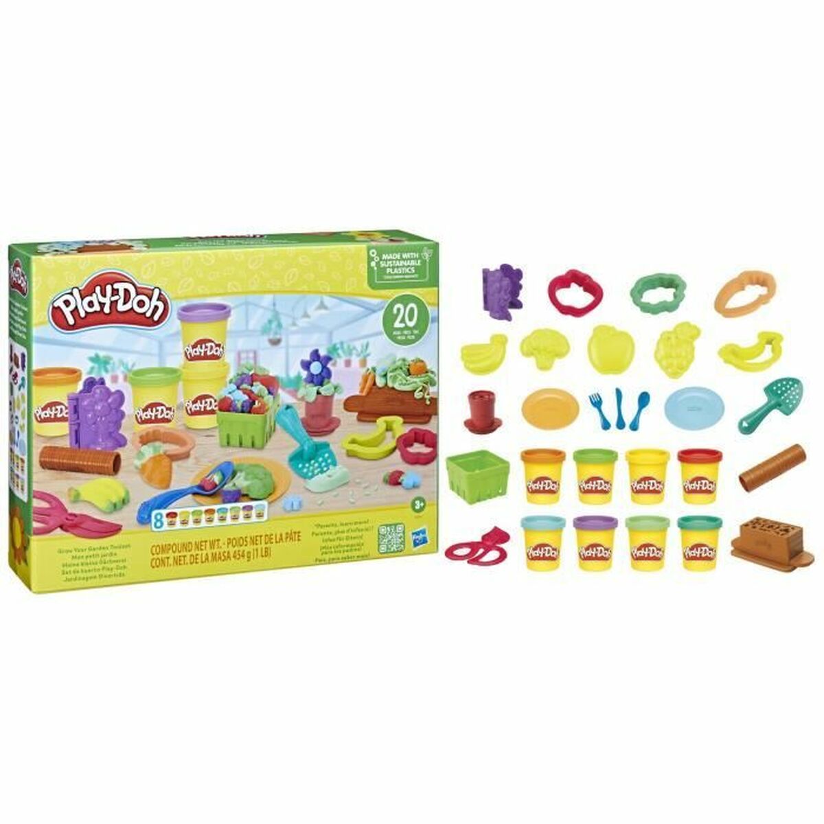 Joc de Plastilină Play-Doh My Little Garden Multicolor - Jucarii si jocuri, Activități creative