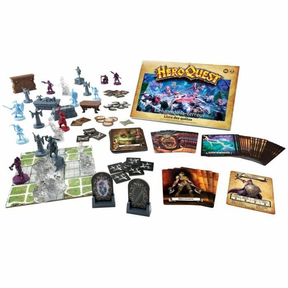 Joc de Masă Hasbro Hero Quest: La Lune de la Terreur (Expansion Pack) (FR) - Jucarii si jocuri, Jocuri și accesorii