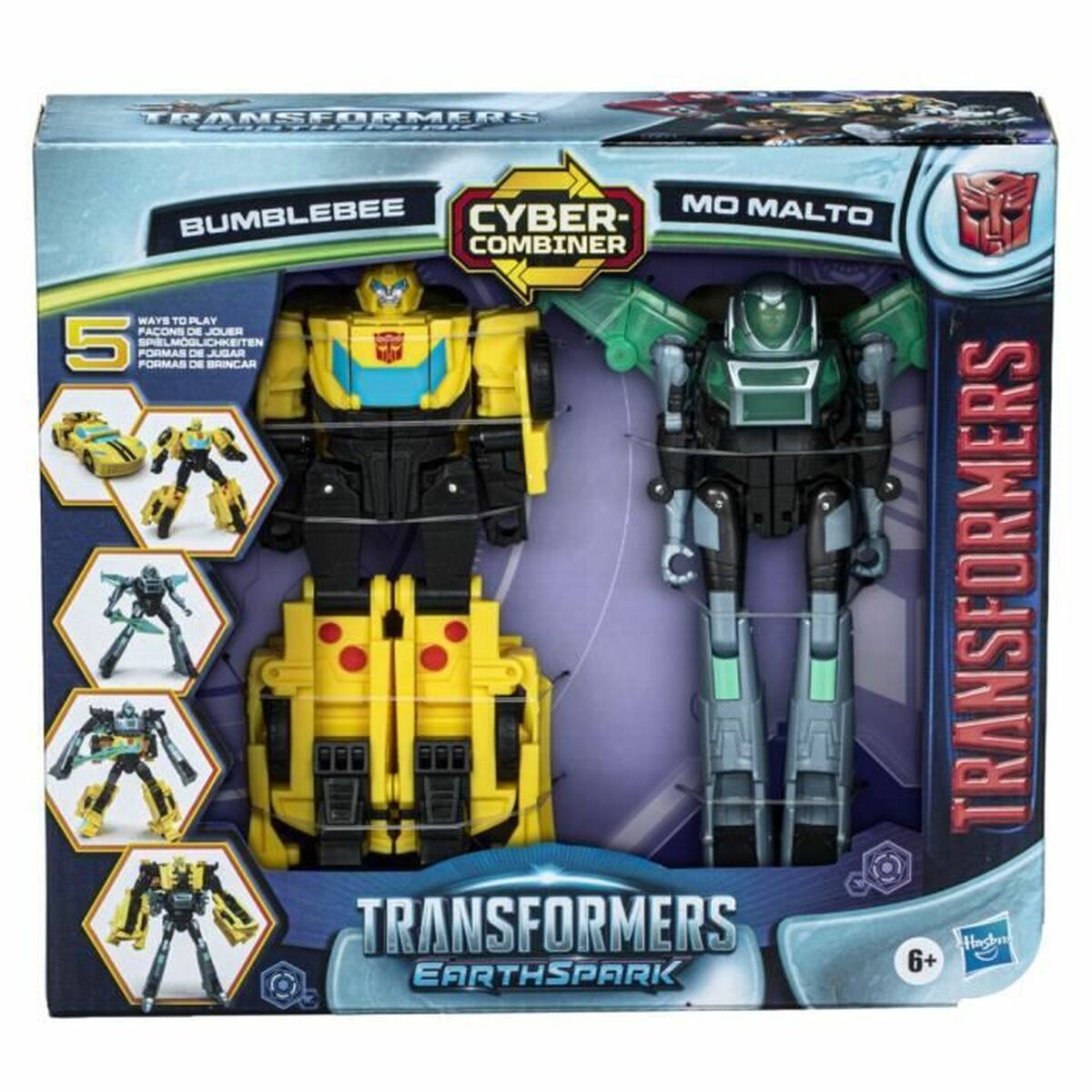 Figurine de Acțiune Hasbro Cyber-Combiner Bumblebee et Mo Malto - Jucarii si jocuri, Păpuși și figurine