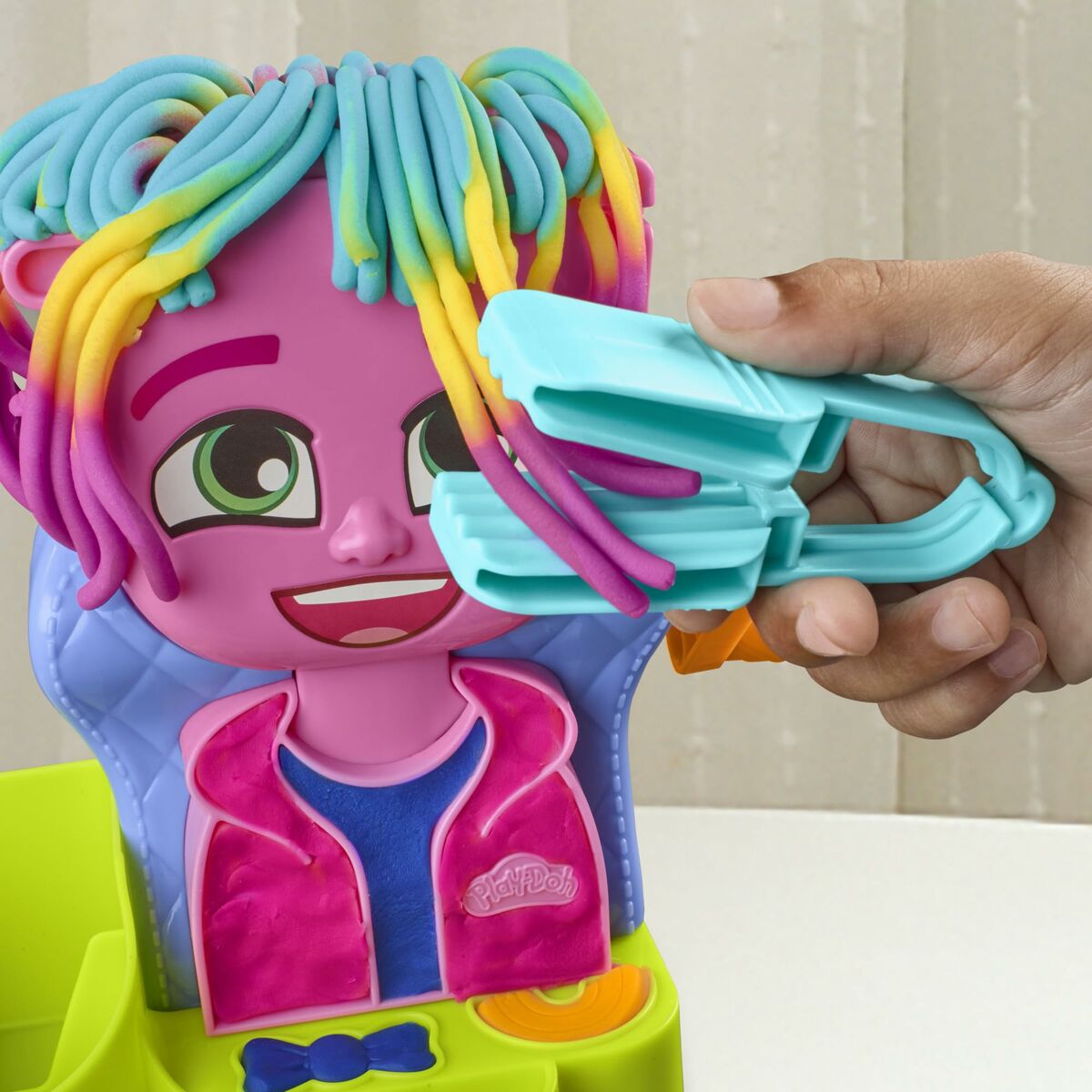 Joc de Plastilină Hasbro Playdoh Accesorii 6 Vase Coafură - Jucarii si jocuri, Activități creative