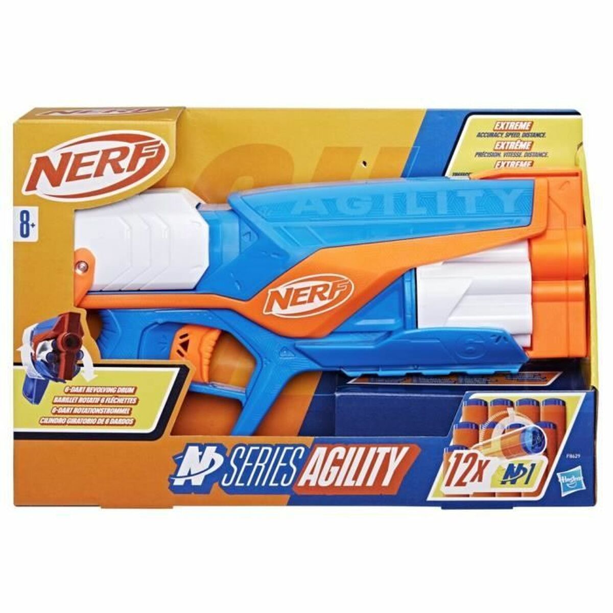 Pistol cu Săgeți Nerf Agility N Series - Jucarii si jocuri, În aer liber și sport