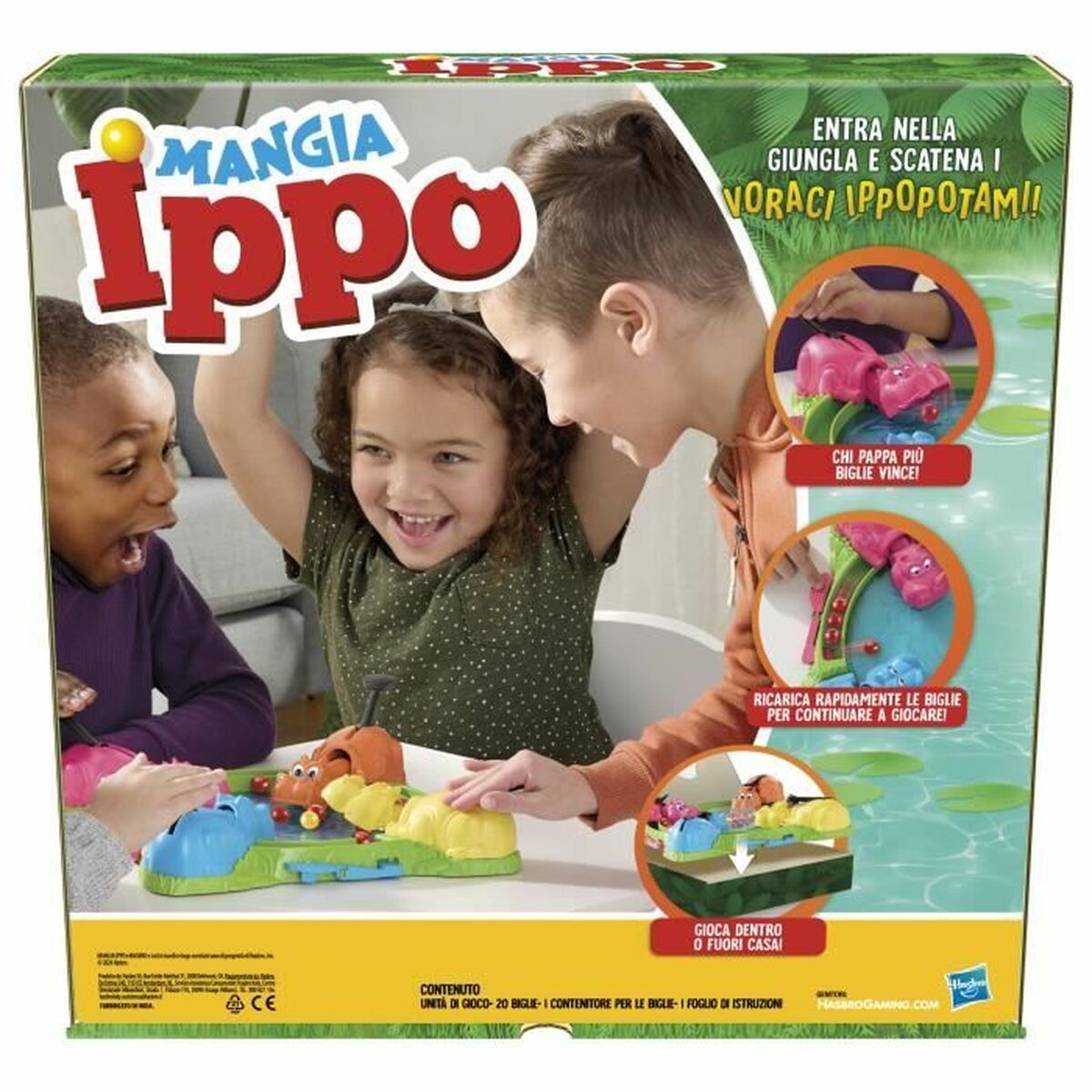 Joc de Masă Hasbro Mangia Ippo (FR) - Jucarii si jocuri, Jocuri și accesorii