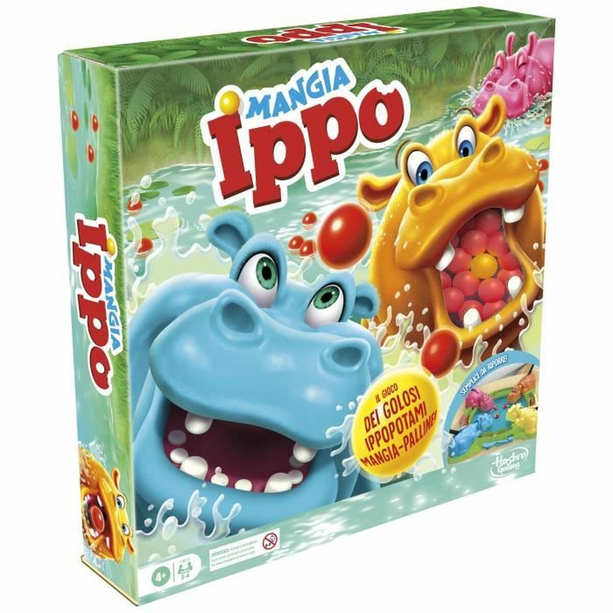Joc de Masă Hasbro Mangia Ippo (FR) - Jucarii si jocuri, Jocuri și accesorii