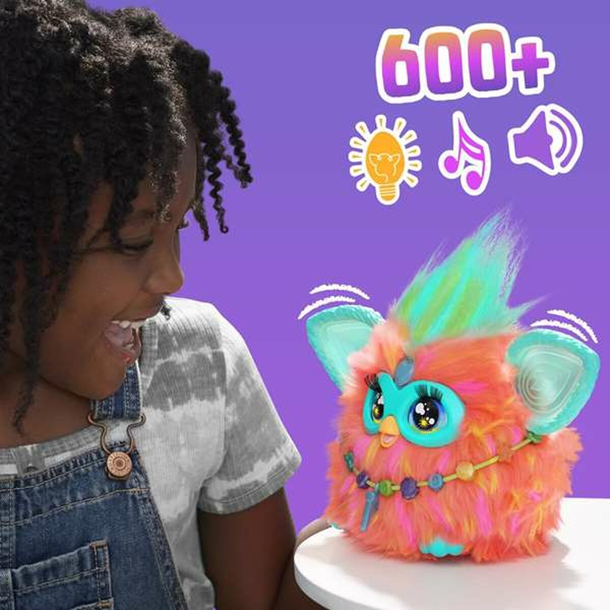 Jucărie de Pluș cu Sunet Hasbro Furby 13 x 23 x 23 cm - Jucarii si jocuri, Jucării de pluș