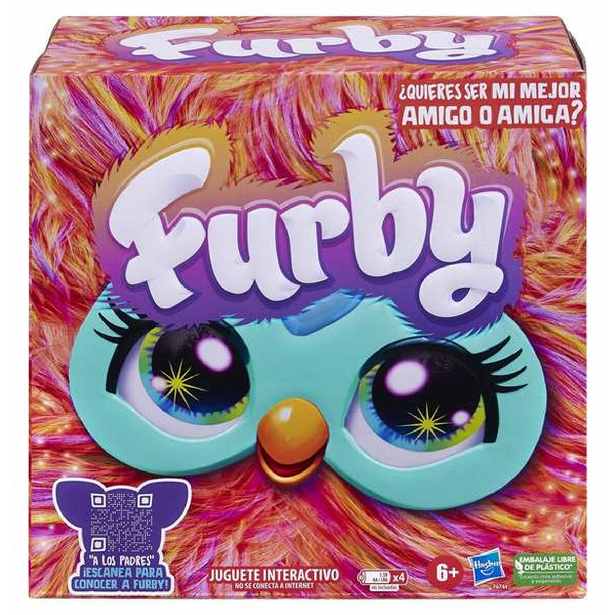 Jucărie de Pluș cu Sunet Hasbro Furby 13 x 23 x 23 cm - Jucarii si jocuri, Jucării de pluș